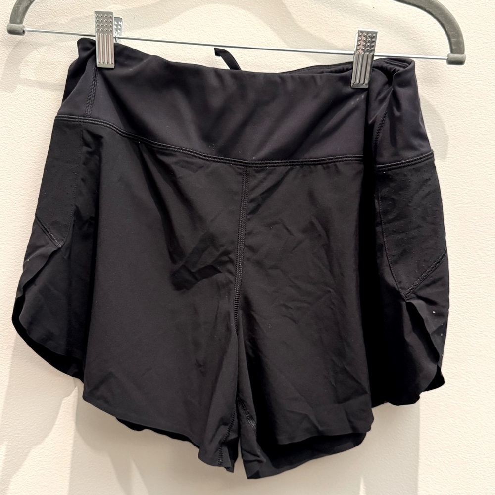 Athleta Black Athletic Shorts High-Performance Design Size Small - Picture 1 of 3